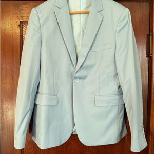 Classic Men's Blazer in Light Gray